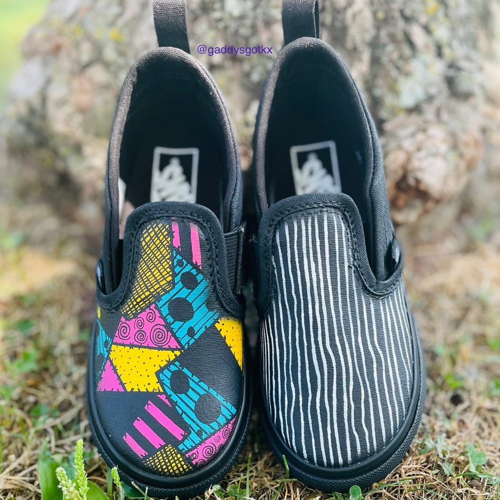 The nightmare before Christmas custom vans